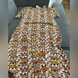 LuLaRoe Tribal Print Julia Dress